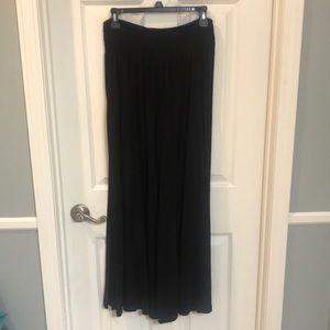 Wide leg earthbound slacks